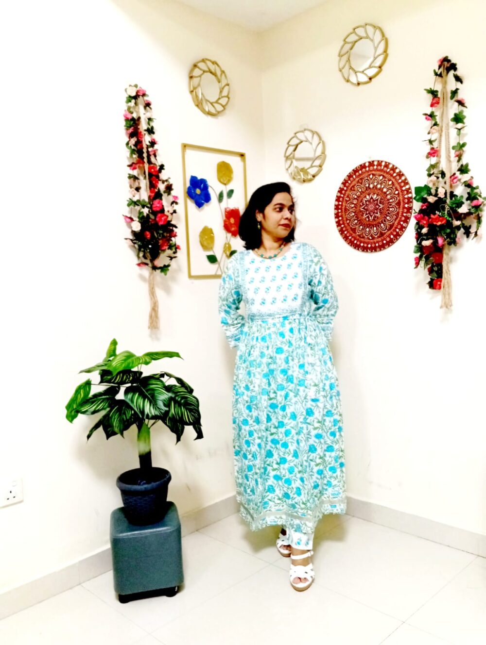 Beautiful kurti with pant